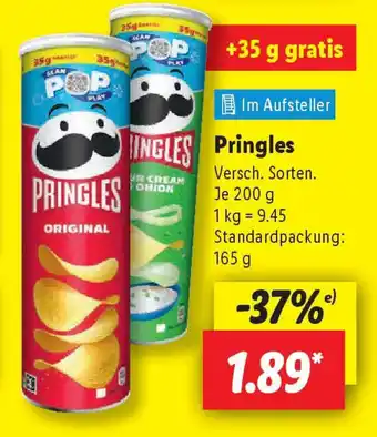 Lidl Pringles Angebot