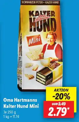Lidl Oma Hartmanns Kalter Hund Mini Angebot