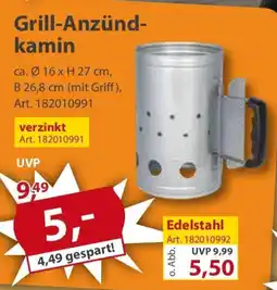 Sonderpreis Baumarkt Grill-Anzündkamin Angebot