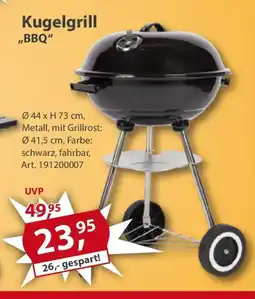 Sonderpreis Baumarkt Kugelgrill ,,BBQ" Angebot