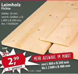 Sonderpreis Baumarkt Leimholz Fichte Angebot