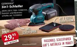 Sonderpreis Baumarkt GERMANIA 3in1-Schleifer Angebot