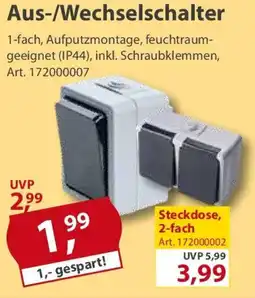 Sonderpreis Baumarkt Aus-/Wechselschalter Angebot