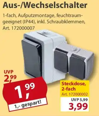 Sonderpreis Baumarkt Aus-/Wechselschalter Angebot