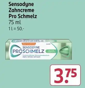 Rossmann Sensodyne Zahncreme Pro Schmelz Angebot
