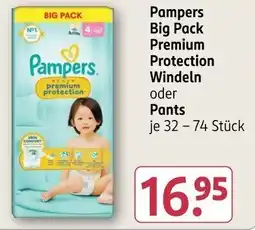 Rossmann Premium Protection Windeln oder Pants Angebot