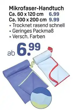 Rossmann Mikrofaser-Handtuch Angebot