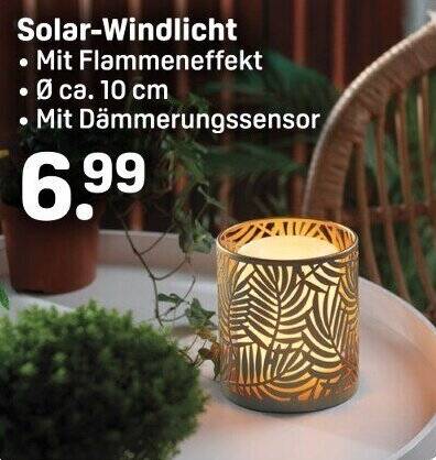 Solar-Windlicht Angebot bei Rossmann