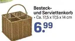 Rossmann Besteck- und Serviettenkorb Angebot