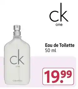 Rossmann ck one Eau de Toilette Angebot