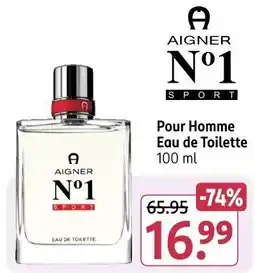 Rossmann AIGNER Nº1 Pour Homme Eau de Toilette Angebot