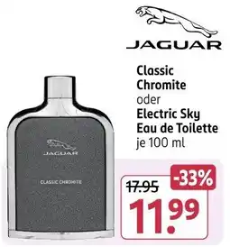 Rossmann JAGUAR Classic Chromite oder Electric Sky Eau de Toilette Angebot