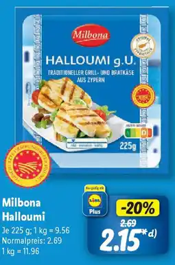 Lidl Milbona Halloumi Angebot