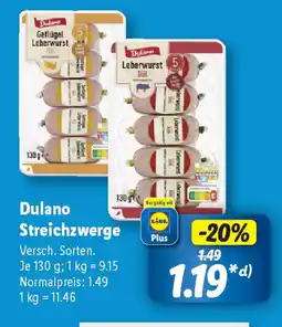 Lidl Dulano Streichzwerge Angebot