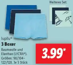 Lidl lupilu 3 Boxer Angebot