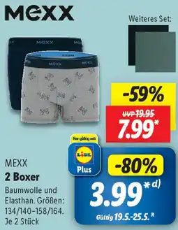 Lidl MEXX 2 Boxer Angebot