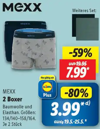Lidl MEXX 2 Boxer Angebot
