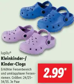 Lidl lupilu Kleinkinder-/ Kinder-Clogs Angebot
