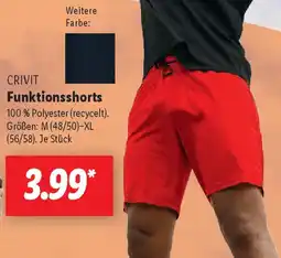Lidl CRIVIT Funktionsshorts Angebot