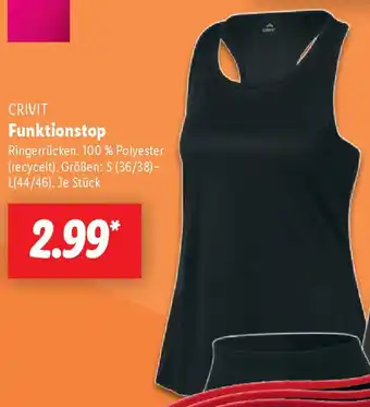 Lidl CRIVIT Funktionstop Angebot