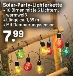 Rossmann Solar-Party-Lichterkette Angebot