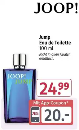 Rossmann JOOP! Jump Eau de Toilette Angebot