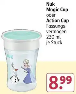 Rossmann Nuk Magic Cup oder Action Cup Angebot