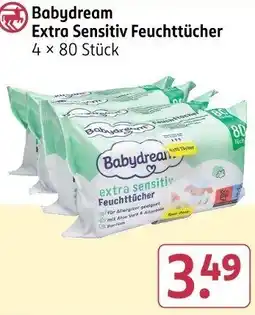 Rossmann Babydream Extra Sensitiv Feuchttücher Angebot