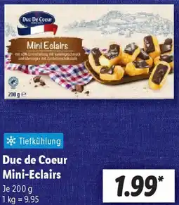 Lidl Duc de Coeur Mini-Eclairs Angebot