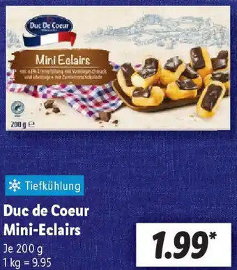 Lidl Duc de Coeur Mini-Eclairs Angebot
