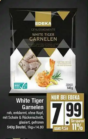 E-Center White Tiger Garnelen Angebot