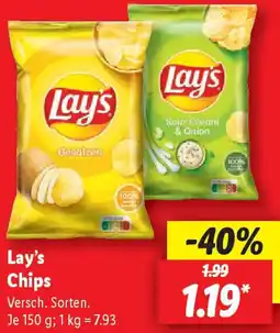 Lidl Lay's Chips Angebot