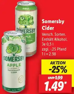 Lidl Somersby Cider Angebot