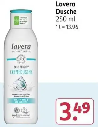 Rossmann Lavera Dusche Angebot