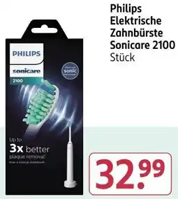 Rossmann Philips Elektrische Zahnbürste Sonicare 2100 Angebot