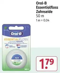 Rossmann Oral-B Essentialfloss Zahnseide Angebot