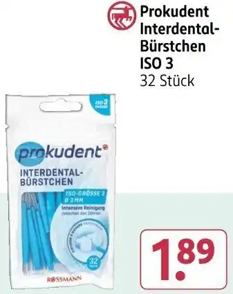 Rossmann Prokudent Interdental Bürstchen ISO 3 Angebot