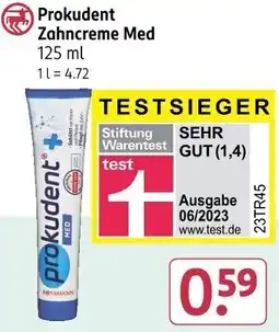 Rossmann Prokudent Zahncreme Med Angebot