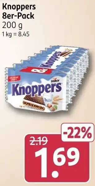 Rossmann Knoppers 8er-Pack Angebot