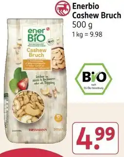 Rossmann Enerbio Cashew Bruch Angebot