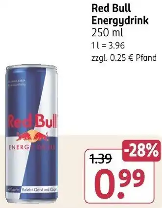 Rossmann Red Bull Energydrink Angebot