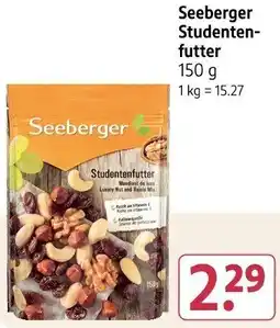 Rossmann Seeberger Studentenfutter Angebot