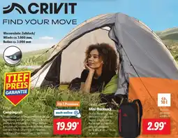 Lidl CRIVIT Campingzelt Angebot