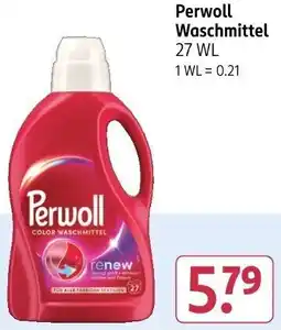 Rossmann Perwoll Waschmittel Angebot