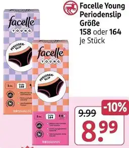 Rossmann Facelle Young Periodenslip Angebot