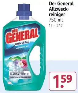 Rossmann Der General Allzweckreiniger Angebot