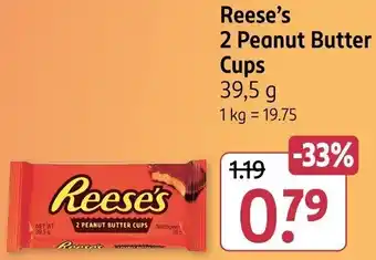 Rossmann Reese's 2 Peanut Butter Cups Angebot