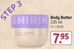 Rossmann SHIRIN Body Butter Angebot