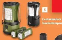 Lidl CRIVIT 2-in-1 Campinglampe Angebot