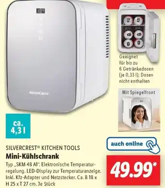 Lidl SILVERCREST KITCHEN TOOLS Mini-Kühlschrank Angebot